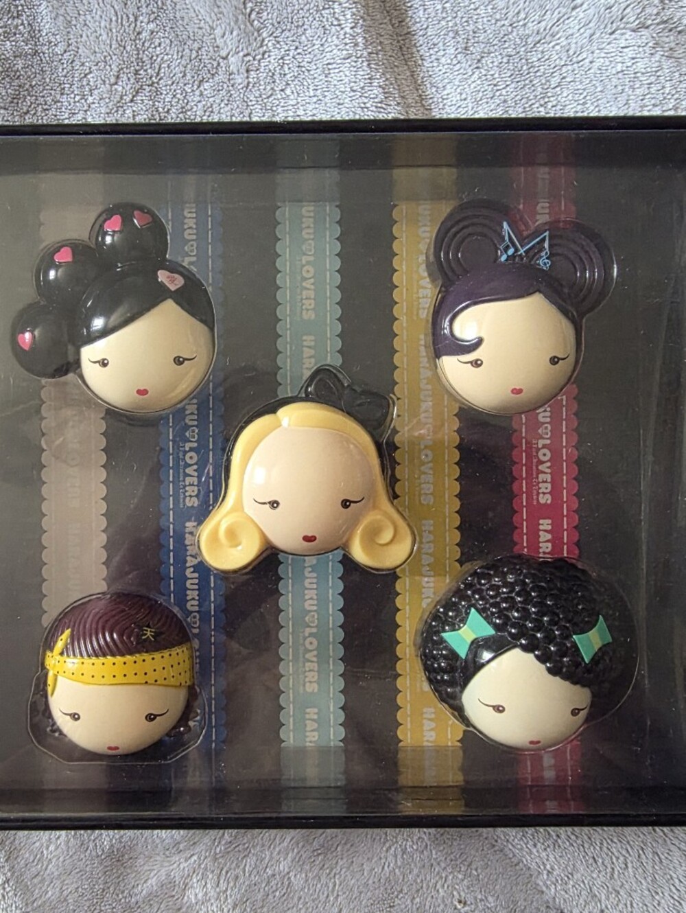 Harajuku Lovers Solid Perfume Collector Set by Gwen Stefani - Vintage Y2K